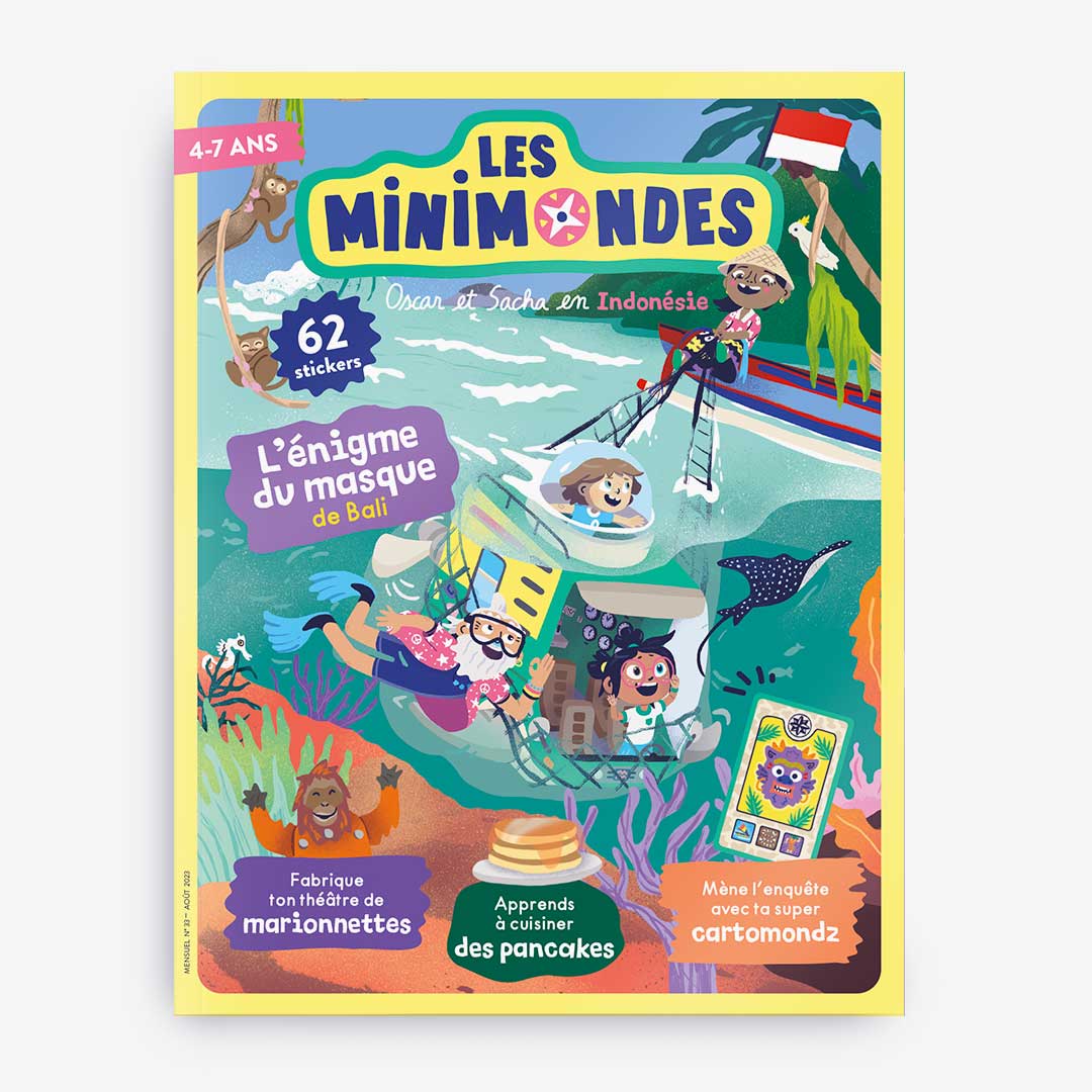 abonnement magazine pour enfants de 4 à 7 ans