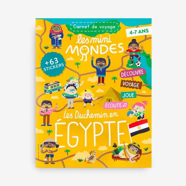 magazine éducatif pour enfants de 4 à 7 ans voyage en Egypte