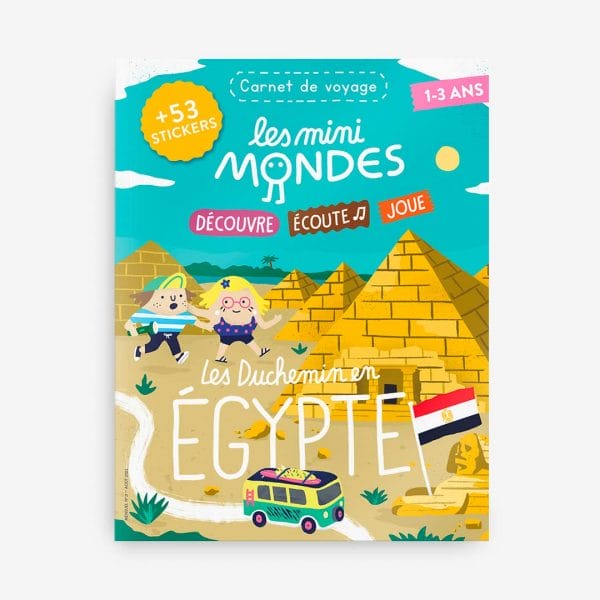 magazine découverte Egypte pour enfants de 1 à 3 ans