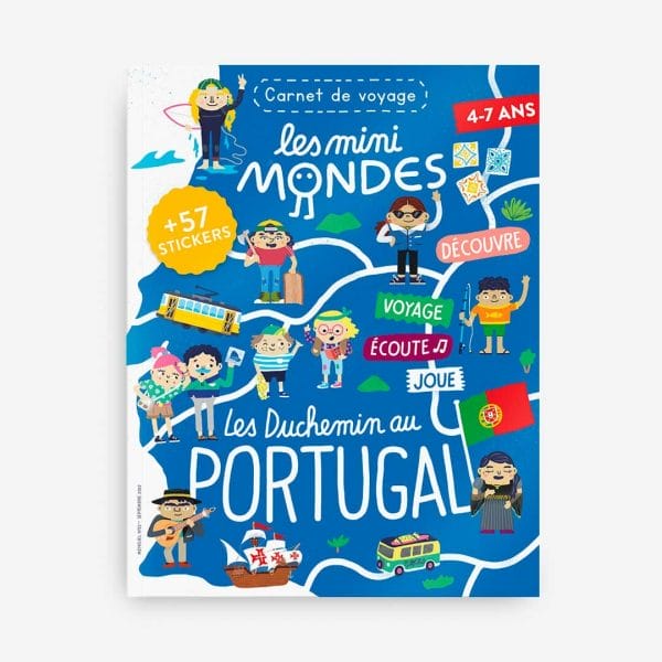 magazine éducatif pour voyage au Portugal avec enfants de 4 à 7 ans