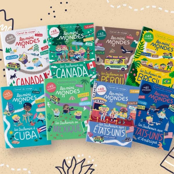 magazines pour enfants de 1 à 3 ans découverte Amériques
