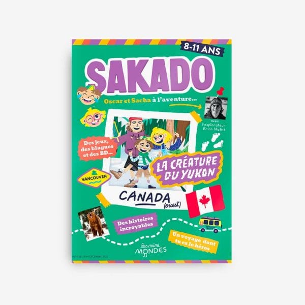 magazine pour faire découvrir le canada aux enfants de 8 à 11 ans